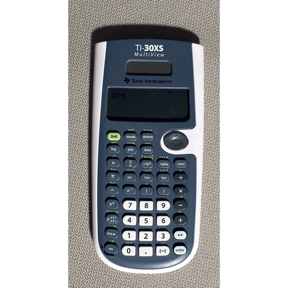 Texas Intruments Model: TI-30XS Four Line Screen Math and Science - Picture 2 of 7